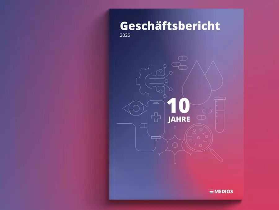 Teaser: Photo: Medios: Cover of the Annual Report 2019