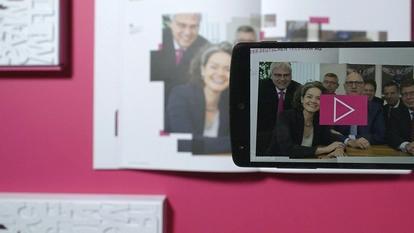 Photo: Deutsche Telekom: Augmented reality app