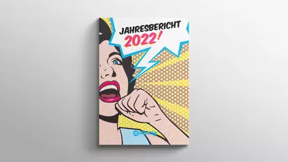 Graphic: Cover Röhlig Annual Report 2022