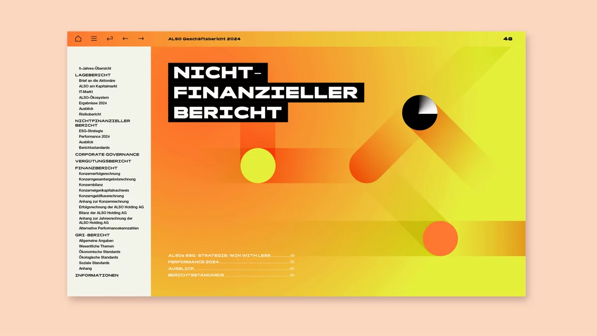 ALSO Annual Report 2024 Mockup Separator Chart