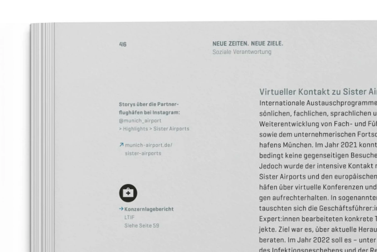 Photo: Munich Airport: Report with service functions