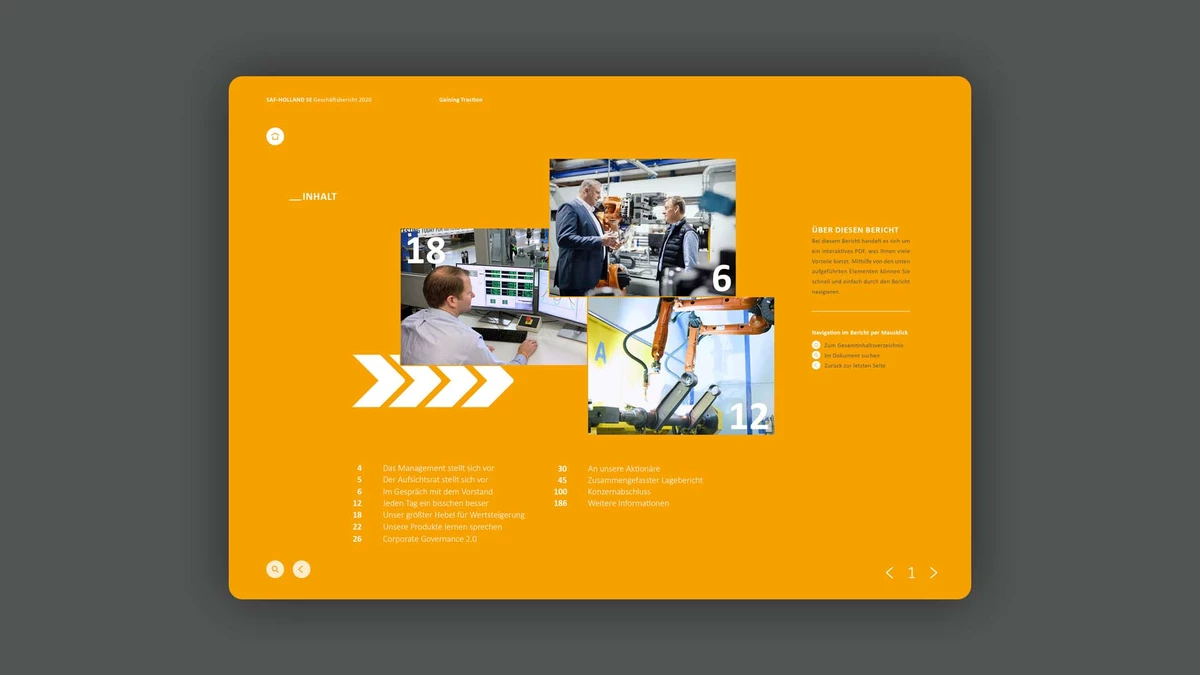 Foto: SAF Holland: Geschäftsbericht 2020 Layout
