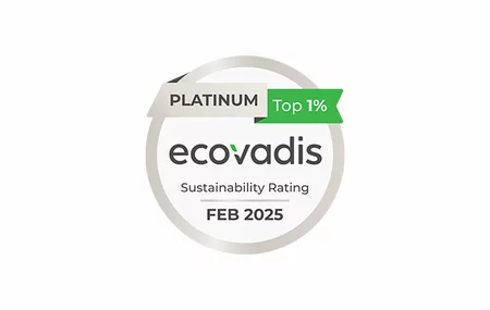 Image ecovadis Rating Platinum Award