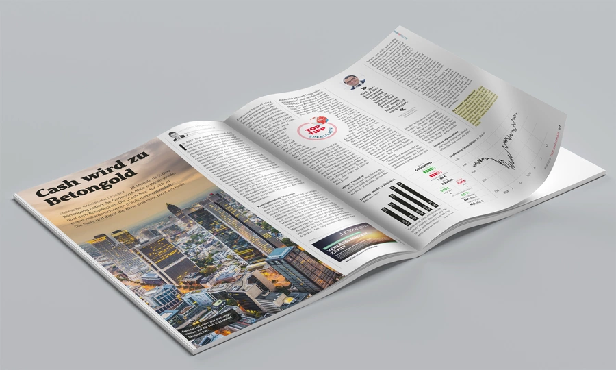 Godewind mockup magazine