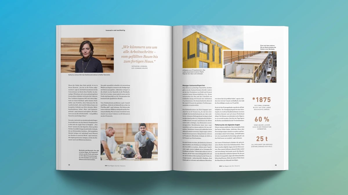 Photo: Dürr ECO Magazine: Story space from the conveyor belt Page 2 