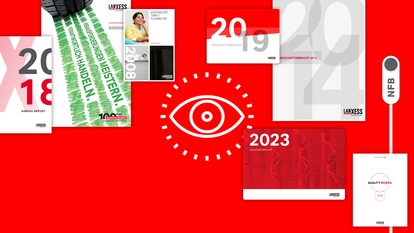 Foto: Lanxess: Cover Geschäftsberichte