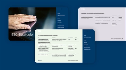 Waelzholz Nachhaltigkeitsbericht Mockups