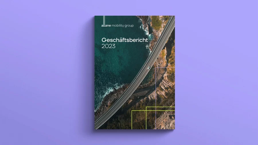 Teaser: Foto: Allane: Cover des Geschäftsberichts 2022