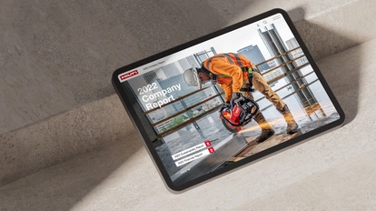 Foto: Hilti 2022: Company Report Header