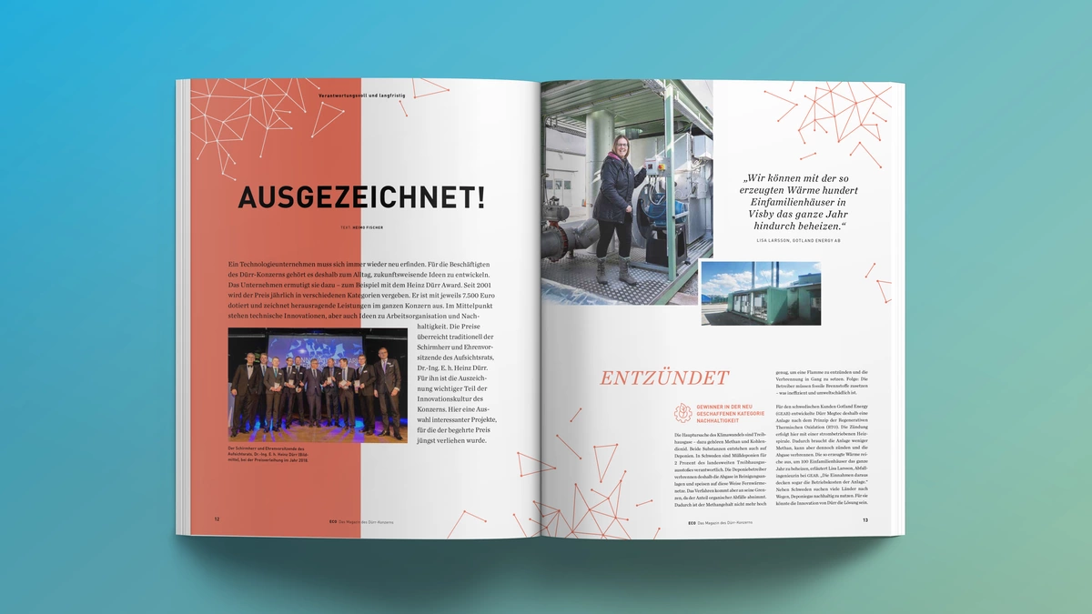Photo: Dürr ECO Magazine: Story Excellent