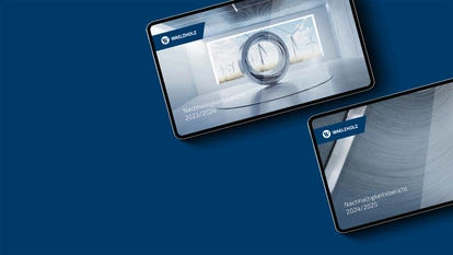 Waelzholz Nachhaltigkeitsbericht Mockups