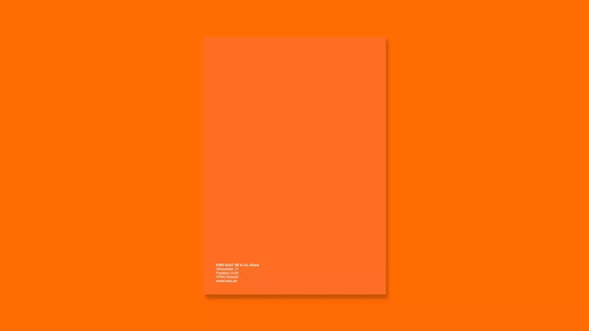 Foto: KC KWS Geschäftsbericht Print: Rücken