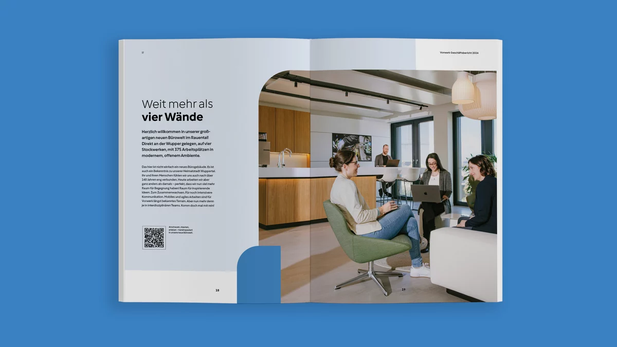 Mockup Magazin Geschäftsbericht