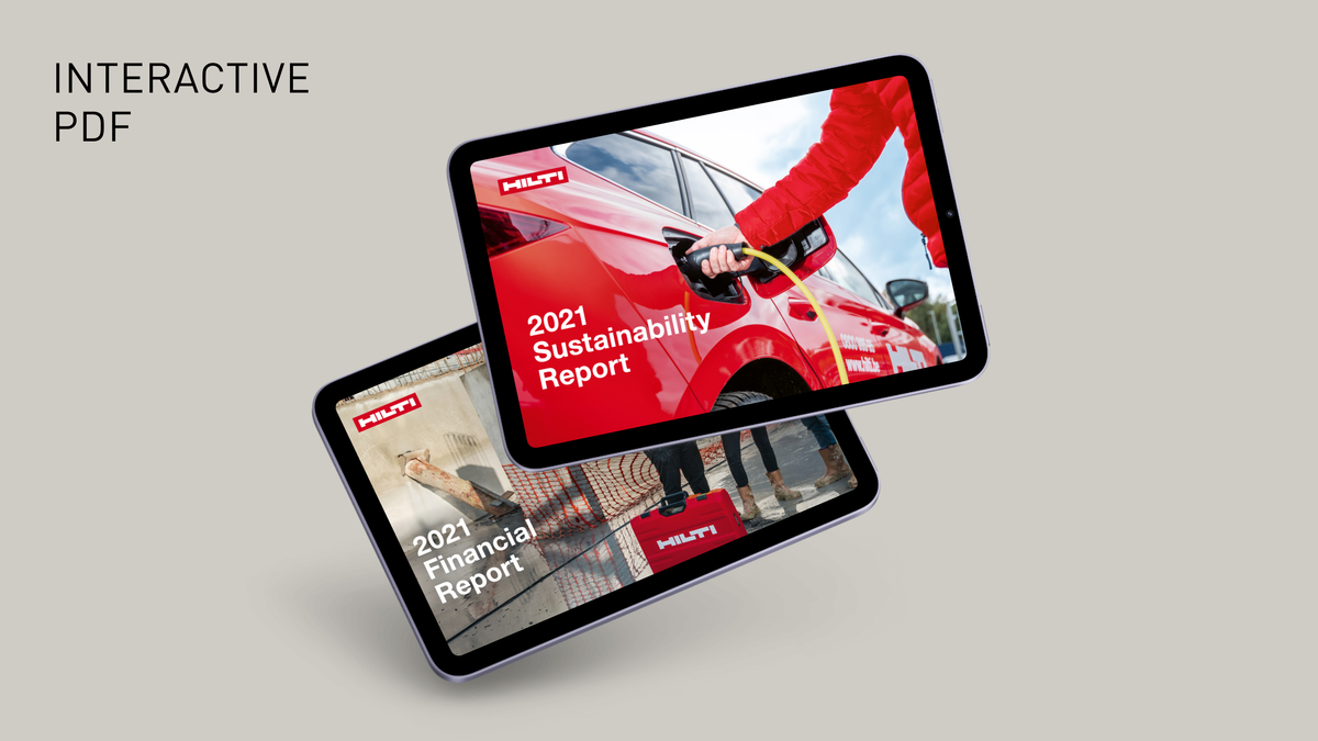 Photo: Hilti: Interactive PDF