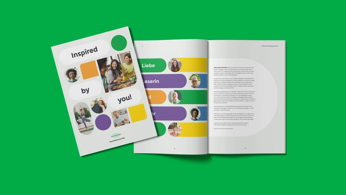 Mockup Magazin Geschäftsbericht