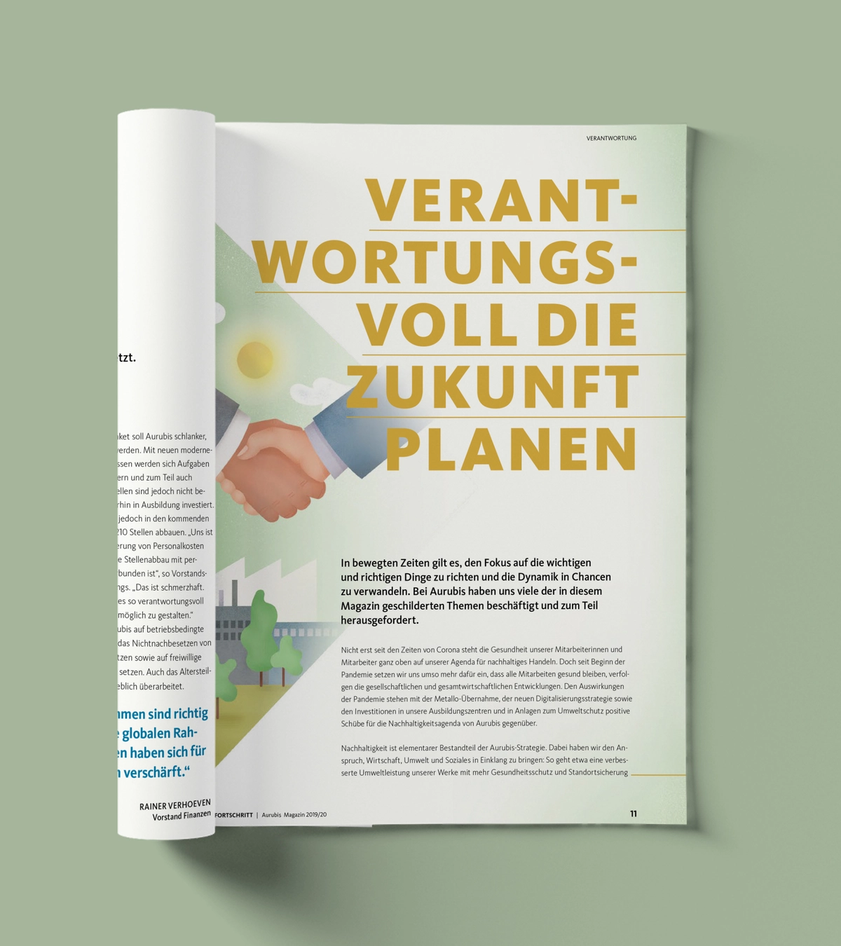 Foto: Aurubis: Einblick Magazin Verantwortung
