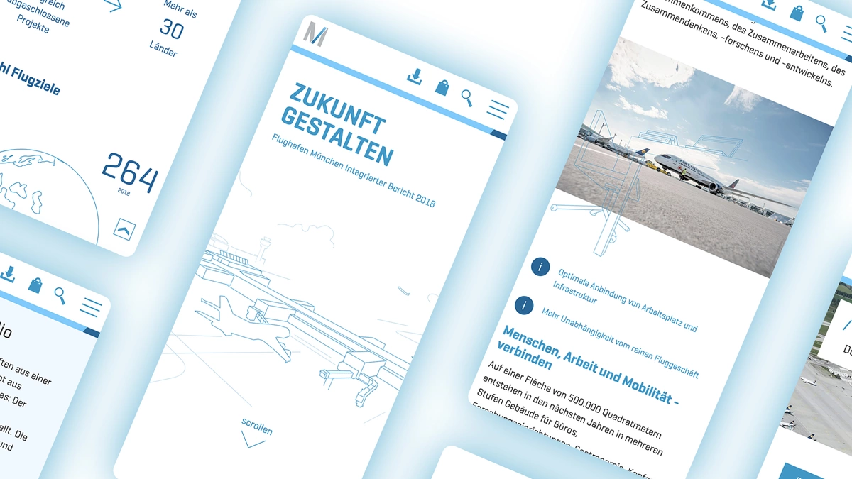 Foto: Flughafen München: Bericht 2018 mobile Ansicht