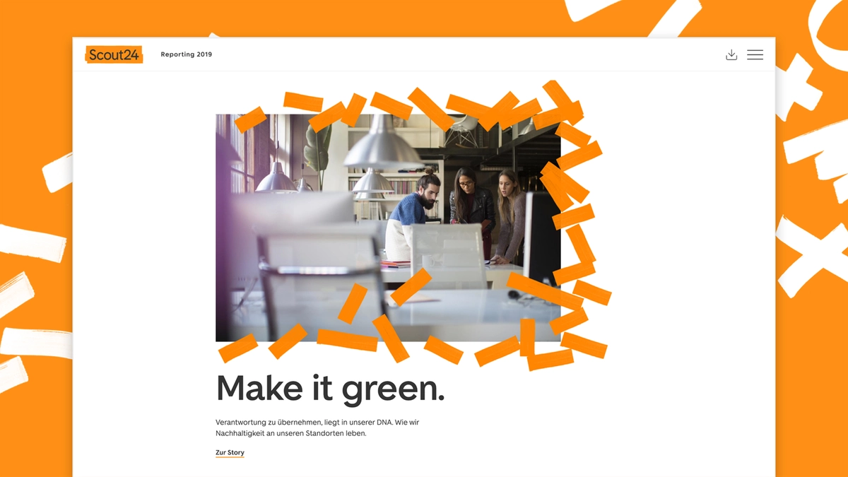 Photo: Scout24: 2019 online annual report