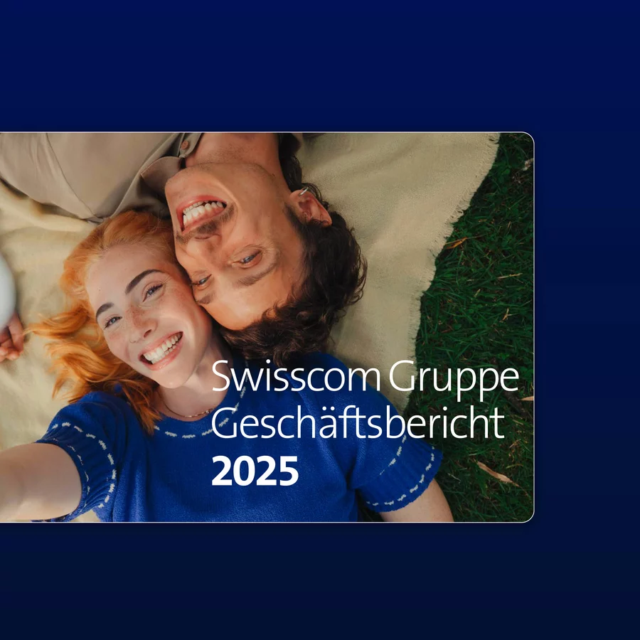 Swisscom Annual report 2025 Cover