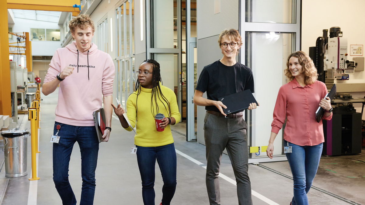 Photo: Hilti: 4 young people