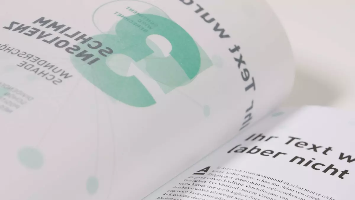 Photo: Kirchhoff: Three Minutes: Page from the magazine Your text was read (but not understood)