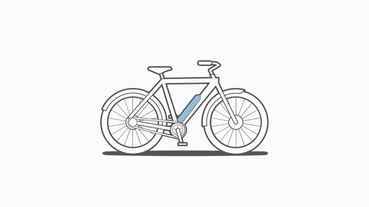 Animation: Dürr: fahrendes Fahrrad