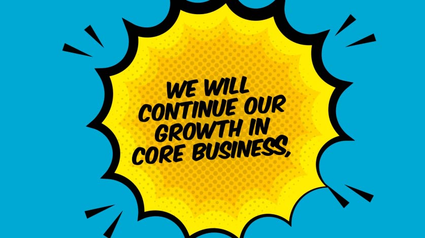 Grafik: Röhlig: Growth in core business